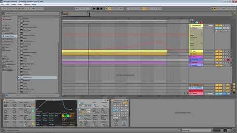 weird metallic noises from delays / ad hoc karplus-strong synthesis