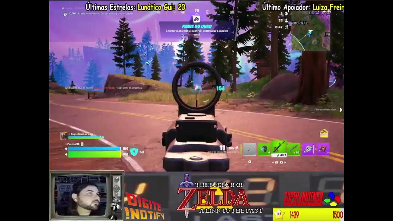 Live da Apoiadora Zelda: A Link to the Past