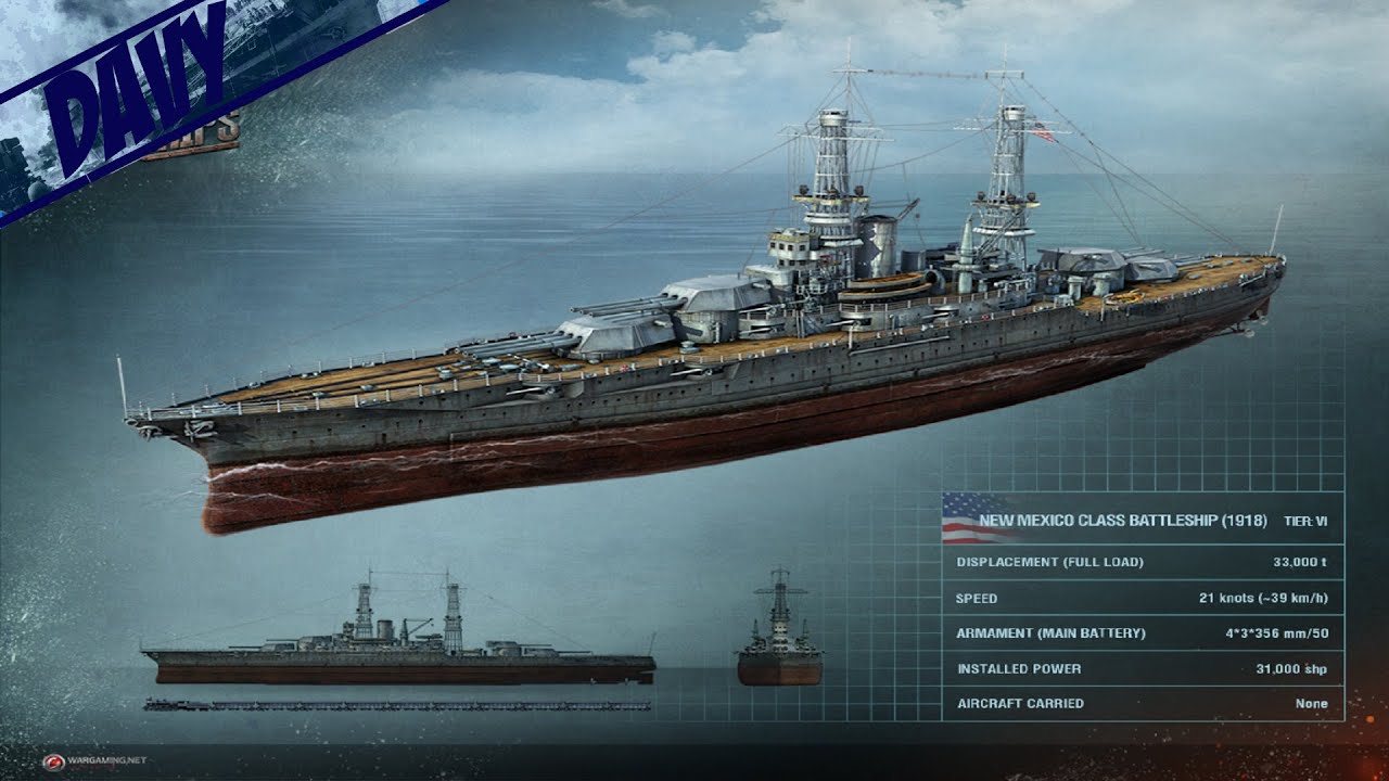 new mexico world of warships wiki