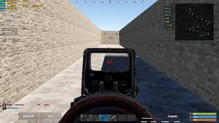 Rust AK MP5 CUSTOM THOMPSON spray [100m 500 hours Holo]