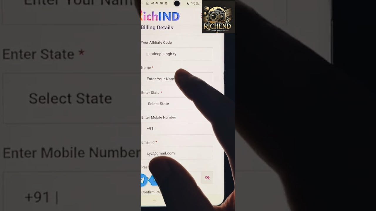 Howw to Register in Richind | Richind MaiI'd Kaise Banyen | Richind se paise kaisekamaye.. 