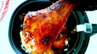 Juicy Air Fryer Honey BBQ Chicken Drumsticks | Air Fried Barbecue Chicken Thighs | Air fryer Recipe