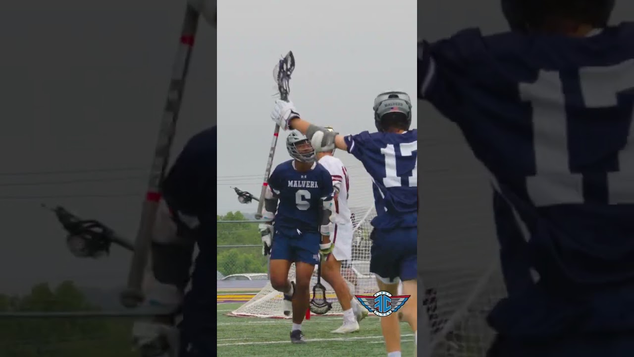 SIZE AND FINESSE – Ennis Udo has both for Malvern Prep #lacrosse #highlights