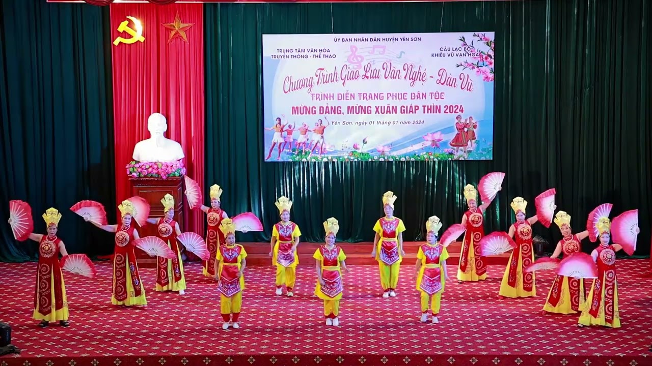 Chào xuân 2024: Dòng máu lạc hồng - CLB Bằng lăng tím tổ 13, P.An Tường.