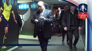 exclusive tunnel cam - oxford v newcastle (emirates fa cup 2016/17) r4 | inside access