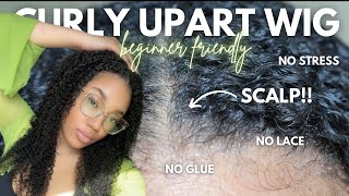 I found the most realistic looking Upart wig EVER! Natural Upart wig install  Ft Ula hair