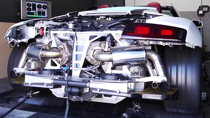 Audi R8 Spyder Twin Turbo 900 HP Alpha 10 Dyno Test