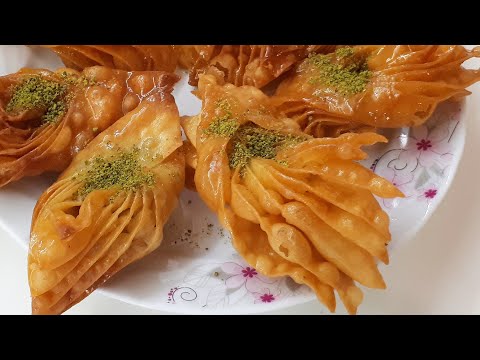 TATAR BAKLAVASI💯FARKLI BİR BAKLAVA ÇEŞİDİ🛑FIRINSIZ TATLILAR💯BAYRAM SOFRASINA YAKIŞAN TATLI#tatlı