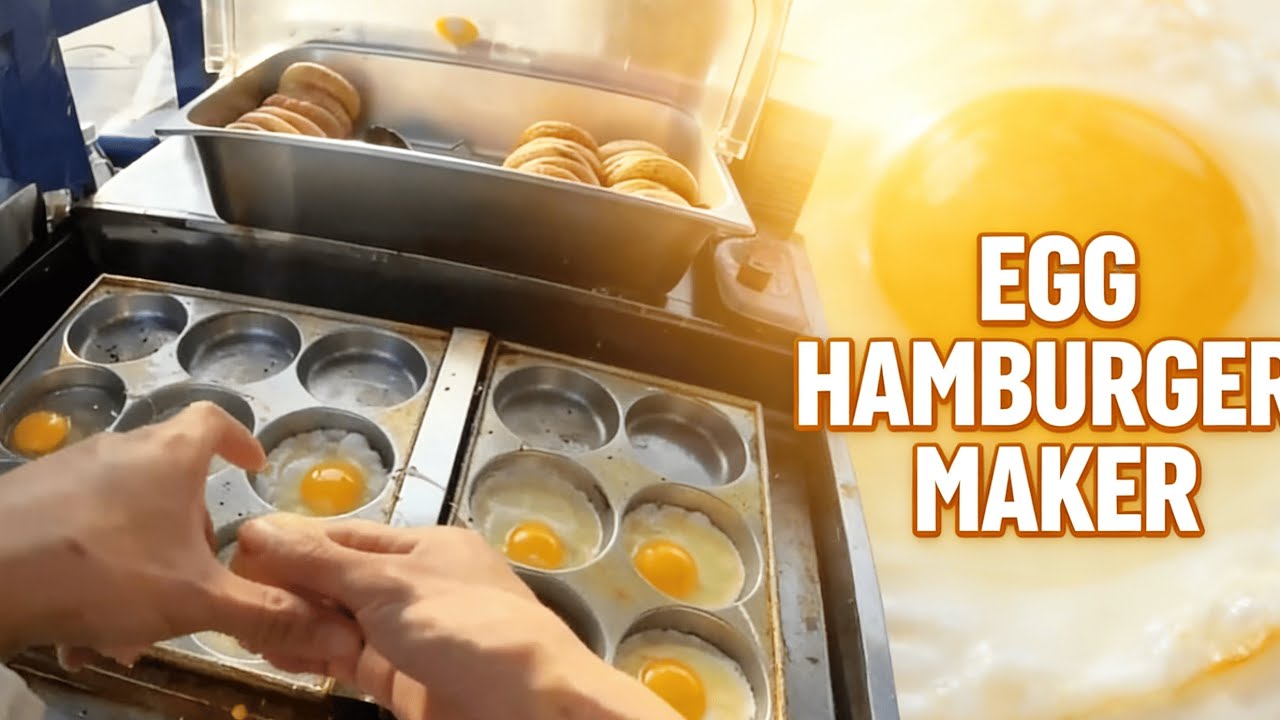 $1 Egg & Meat Burger: 200 Sold in One Morning! Profit Hit!