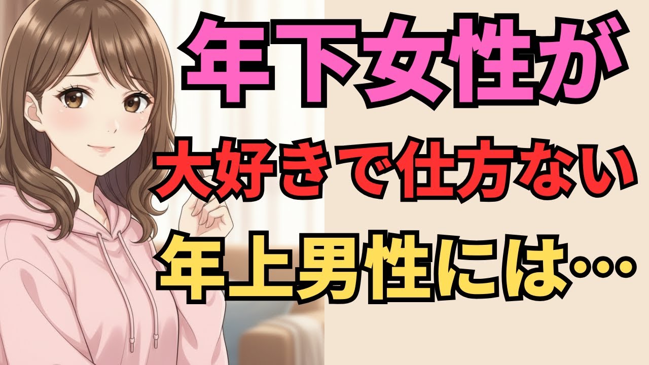 【脈アリ】年下女性が大好きで仕方がない年上男性にだけ見せる行動5選【マナの恋愛心理学】