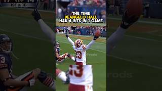 The Time DeAngelo Hall Had 4 INTs #nfl