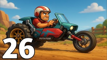 Hill Climb Racing 2 - Gameplay Walkthrough Part 26 - Upgrade & Reach Platinum III (Android, iOS)