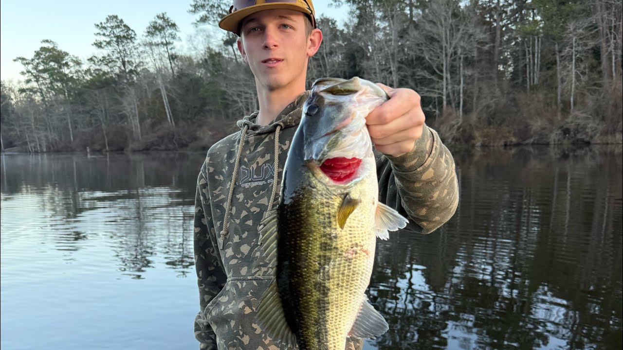 Bass Fishing on a New Lake