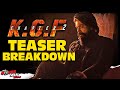KGF Chapter 2 - Teaser Breakdown | Yash | Sanjay Dutt | Raveena Tandon | Srinidhi Shetty