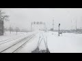 Cab Control ride from Harlem Avenue to Chicago Union station Snow edition