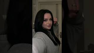 goth girl face makup 🖤