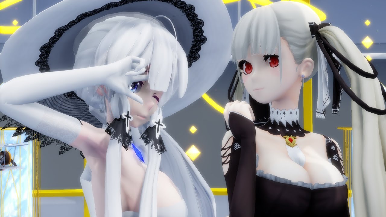 Mmdアズールレーン 光輝和可畏的 Twinkle Days Youtube