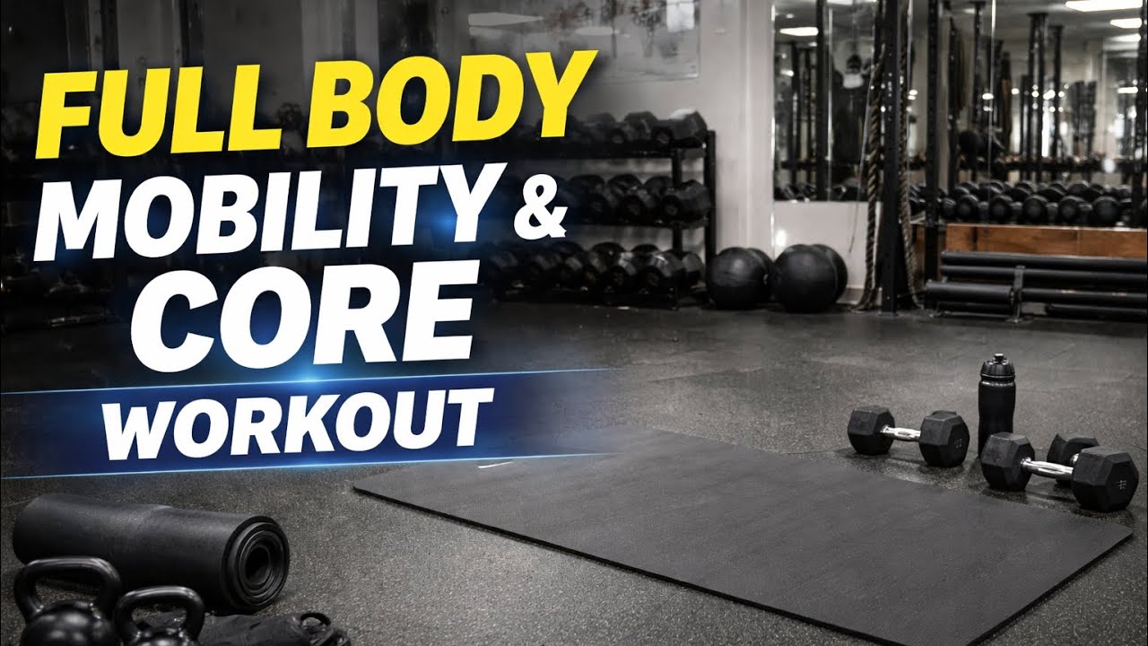 15–20 Minute Full-Body Mobility & Core Flow | Real Client Session (Beginner–Intermediate)