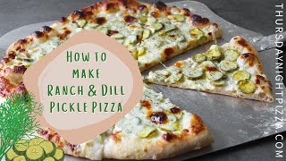 How to Make Ranch and Dill Pickle Pizza | ThursdayNightPizza.com by Thursday Night Pizza 2,838 views 2 years ago 54 seconds