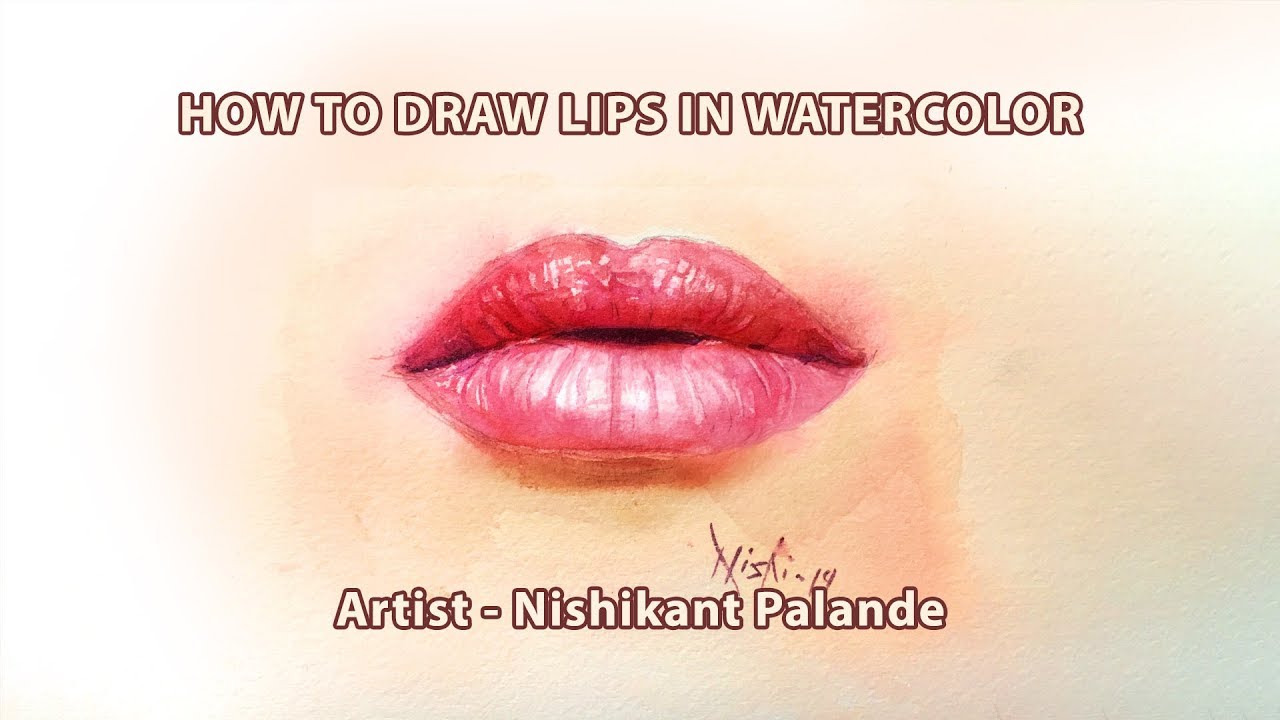 How To Paint Lips In Watercolor For Beginners YouTube how-to-paint-lips-in-watercolor-for-beginners-youtube