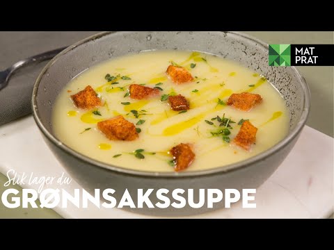 Video: Lett Grønnsakssuppe