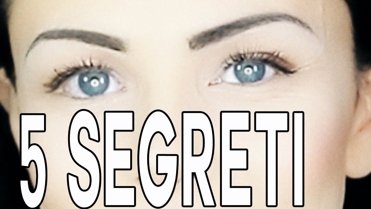 Come ELIMINARE le OCCHIAIE 5 SEGRETI