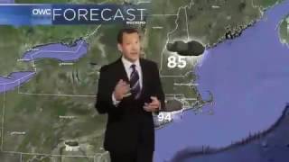 Weatherman Goes Crazy