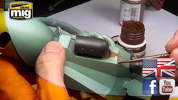 How to do streaking rust on a Zaku Lucca 2015, Italy how to by Mig Jimenez