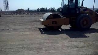 Movimiento De Tierras Compactado Con Rodillo Compactador