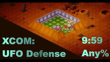 X-COM: UFO Defense in 9:59