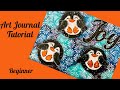 Art Journal Tutorial- Create Focal Image From Paper Plate Project Template ?