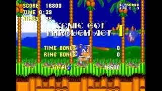 Old Sonic 2 Hack Engine Demonstration