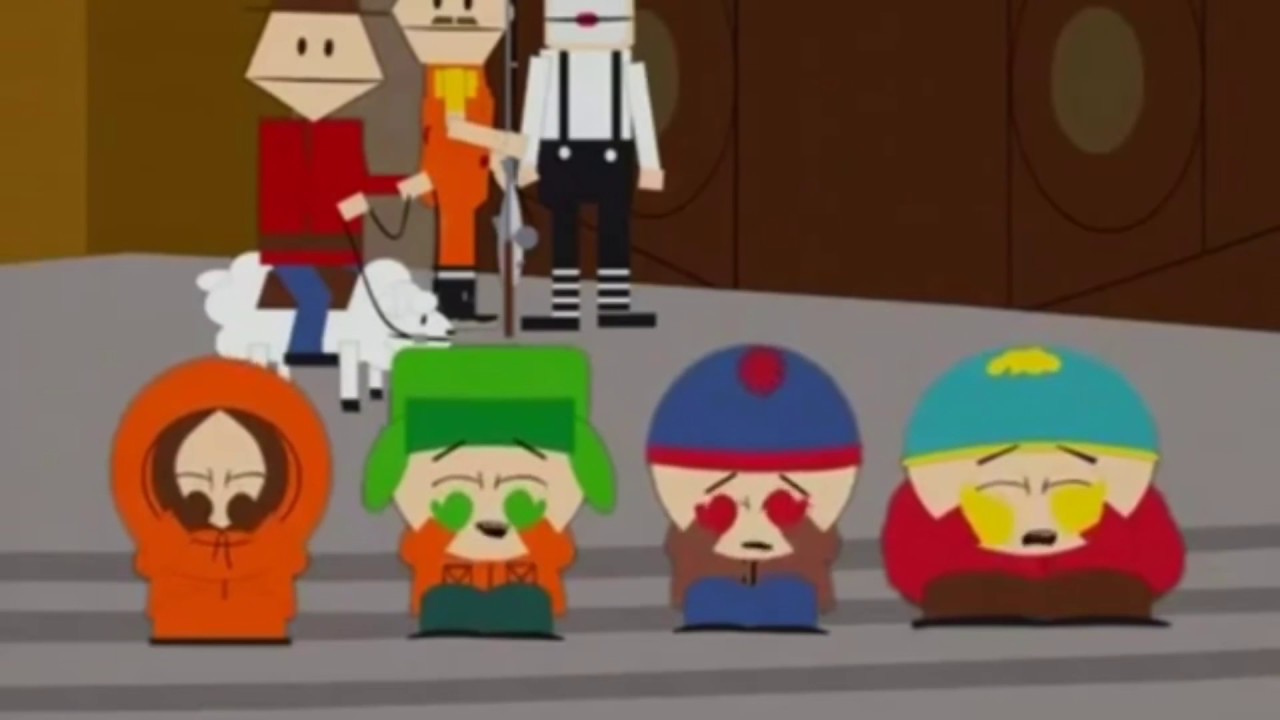 Cartman crying gif