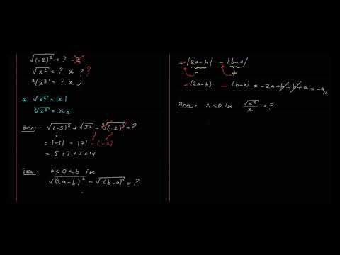 Antrenmanlarla Matematik Mutlak Değer Köklü İfadeler (Ders 2)