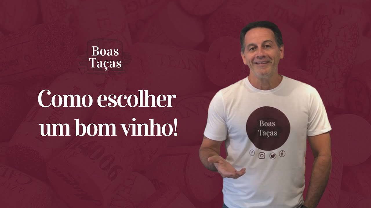 “Como escolher um bom vinho” - estréia do canal do YouTube
