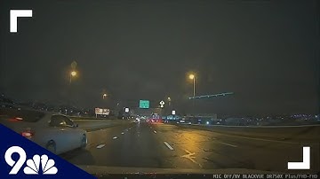 WATCH: Dashcam video shows 6th Ave. car pileup from Friday morning