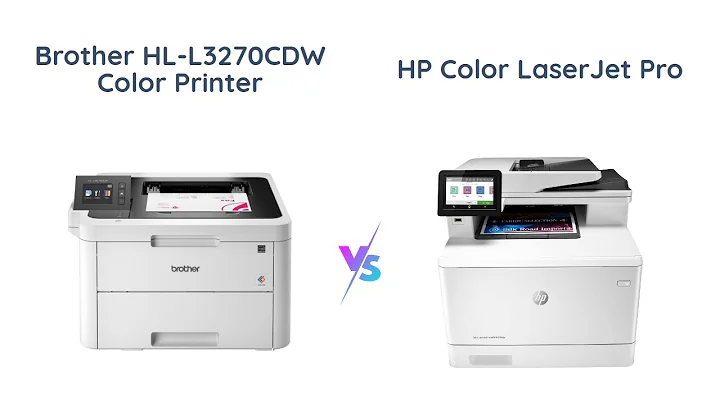 Brother HL-L3270CDW vs HP Color LaserJet Pro M479fdw