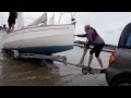 LAUNCHING OUR RED FOX TRAILER SAILER -  EP17