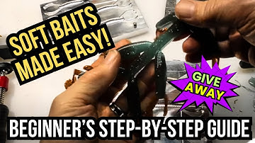 Beginner’s Guide to Making Soft Plastic Baits + Giveaway  DIY Bait Making Step-by-Step!