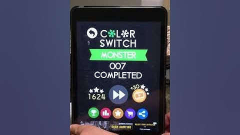 My first video!! playing color switch
