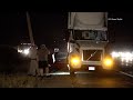 Pedestrian Fatally Struck On Freeway,