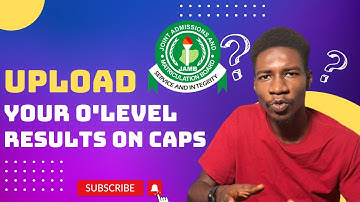 How to Upload Your WAEC or NECO Results on JAMB CAPS Portal