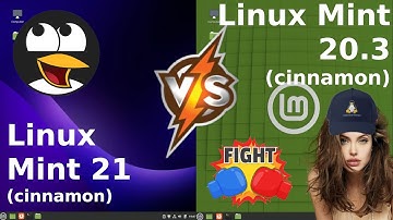 Linux Mint 21 vs Linux Mint 20.3 - Copy Cats