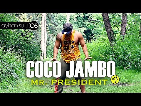 Zumba COCO JAMBO - Mr PRESIDENT (90's) // by A. SULU