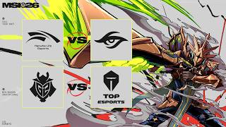[中文] HLE vs TSW - G2 vs TES | MSI 2026 | Bracket Stage Day 1