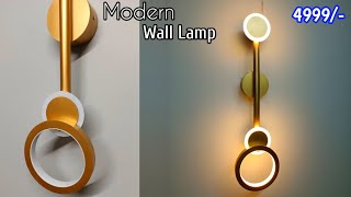 Bedroom Wall Light Design 2023 | Decoration Lighting Art |  Wall Lamp Design Ideas