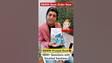 RBWM Printed Book📕 1800+ Questions with Detailed Solutions #jaiib #jaiib2023 #rbwm #banker #ganpati