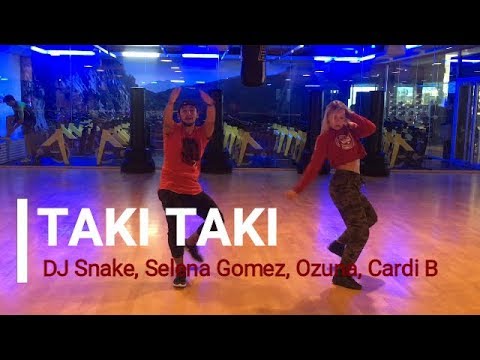 TAKI TAKI – ZUMBA – Dj Snake, Selena Gomez, Ozuna, Cardi B / Easy Dance Choreography