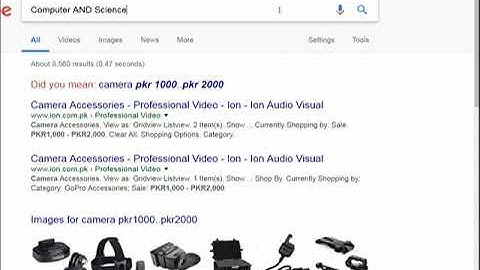 CS101 | Topic006 | What are Search Operators in details?