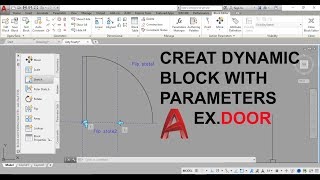 how to Create Dynamic block in AutoCAD !!!How to use dynamic Block in Hindi